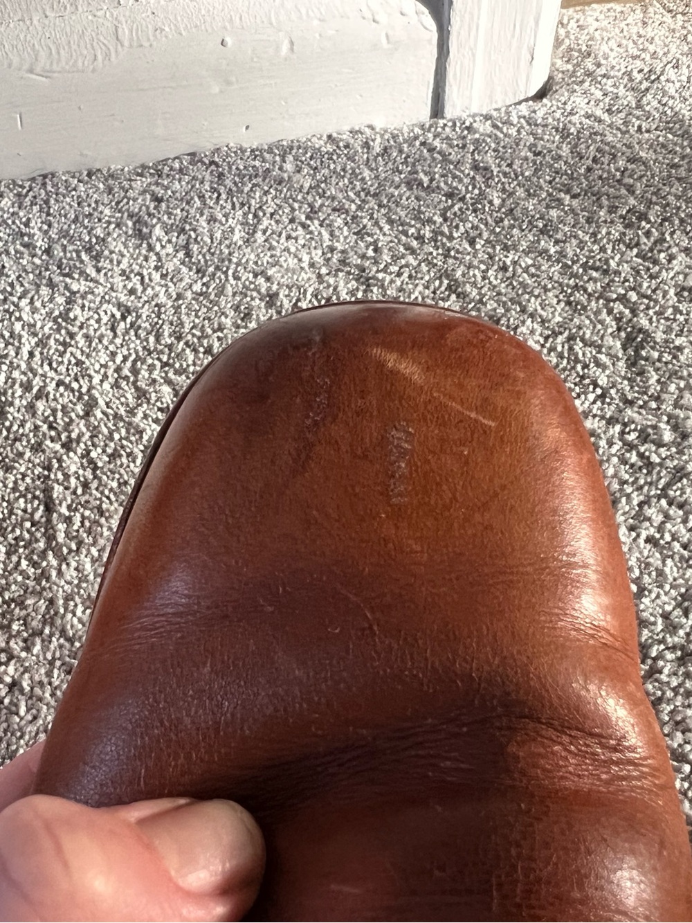 Unbranded Vintage Frye Campus Style 1970s Brown Leather Mid-Calf Boots - Picture 8 of 12